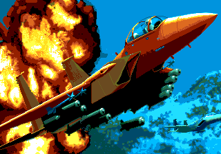 F-15 Strike Eagle II screenshot 4 for Sega Mega Drive